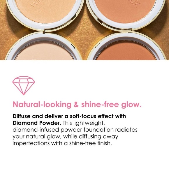 New Winky Lux Diamond Powder Foundation Color Deep and Medium Deep - Picture 5 of 6
